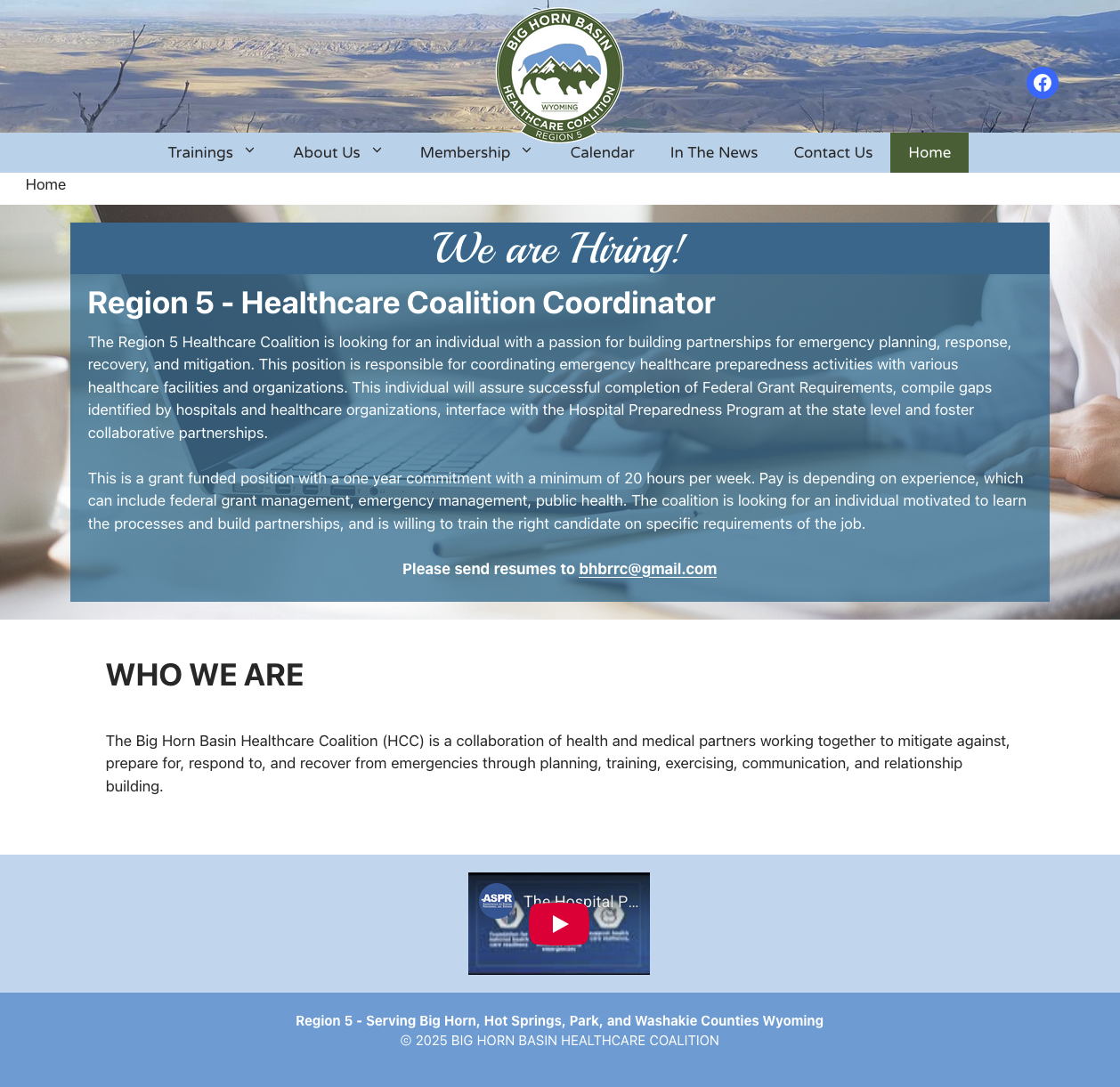 Big Horn Basin Health Care Coalition